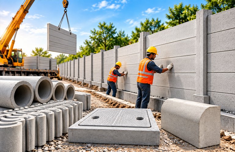 RCC Kerb Stone and Infrastructure Products